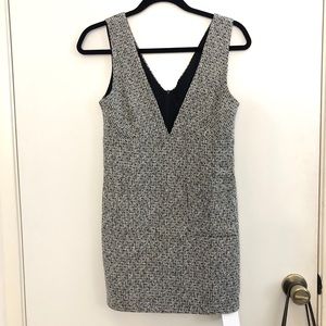 Preppy Tweed Mini Dress XS